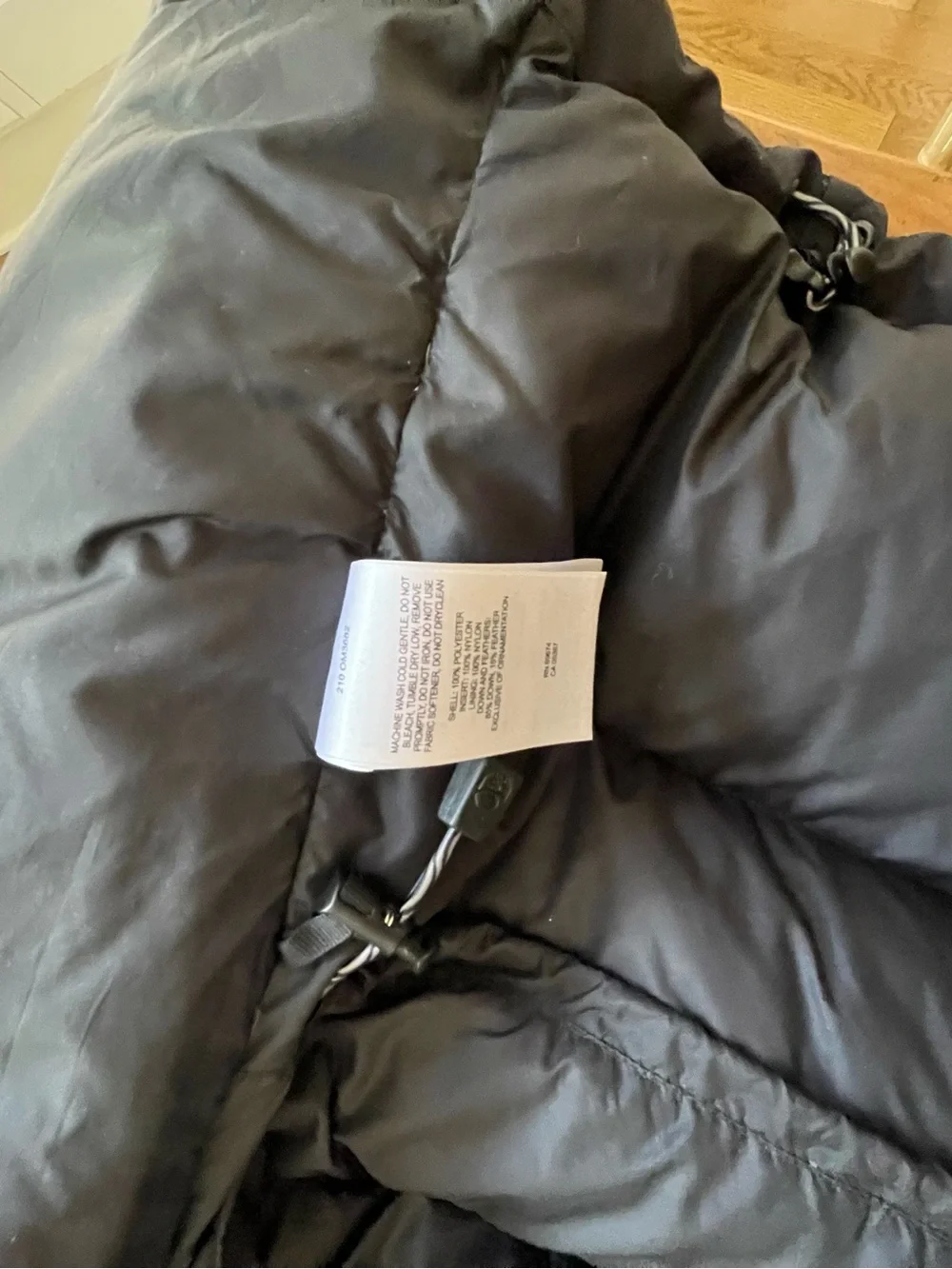 MOUNTAIN HARDWEAR SUBZERO 650 PRO DOWN PARKA EXCELLENT CONDITION MENS XL PTP 26 - Picture 5 of 9